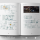 Interiors of the Korean edition of Parasite’s storyboard book.